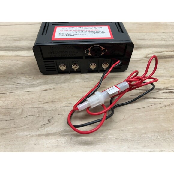 Vtg Kraco 40 Watt Car Stereo Power Booster 12V Model PB-131A NOS Made In Japan - Picture 6 of 16